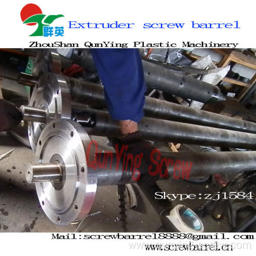 Bimetallic Screw Barrel For Blowing Film Extruder 